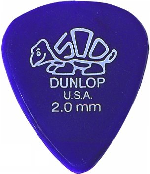 Dunlop Delrin 500 Standard Dark Purple - 2.00