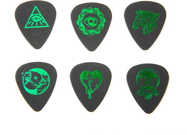 Dunlop 'I Love Dust' Pick Tin - Green