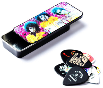 Dunlop Jimi Hendrix Experienced Pick Tin Box - Medium