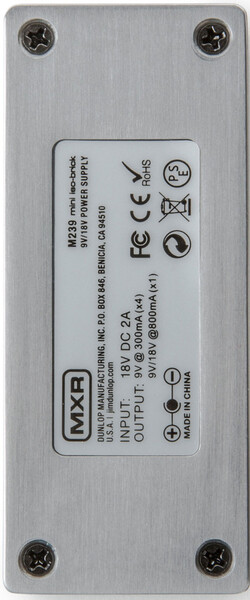 ギター MXR mini iso-brick MXR M239 Mini Iso-Brick 5-output Mini Isolated Pedal Power