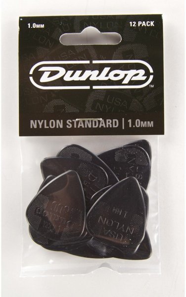 Nylon Standard Black - 1.0 (12 picks)