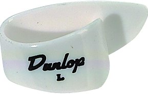 Dunlop Thumbpick White Plastic - Large - Lefthand 9013R (1 pick)
