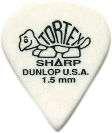 Dunlop Tortex Sharp White - 1.50