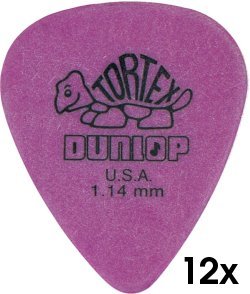 Tortex Standard Purple - 1.14 (12 picks)