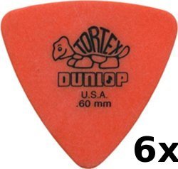 Tortex Triangle Orange - 0.60 (6 picks)