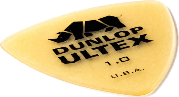 Dunlop Ultex Triangle Amber - 1.00 (6 picks)