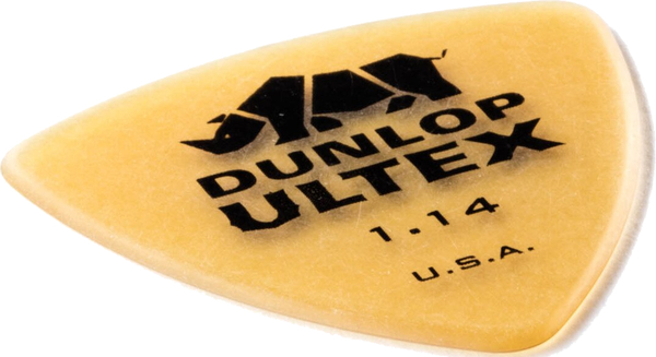 Dunlop Ultex Triangle Amber - 1.14 (6 picks)