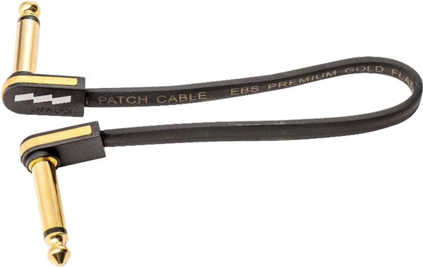 EBS PG-18 Flat Patch Cable Gold (18cm)