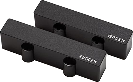 JX-Set / Active 4-String Pickup Set (black)