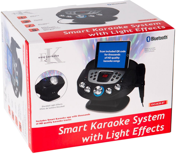 Easy Karaoke EKS213BT Bluetooth Karaoke Machine (1 microphone)