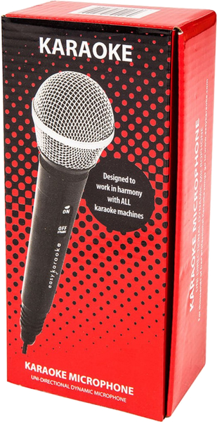 Easy Karaoke EKWM100 Microphone (black)