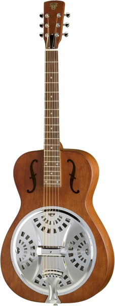 Dobro Hound Dog Round (vintage brown)