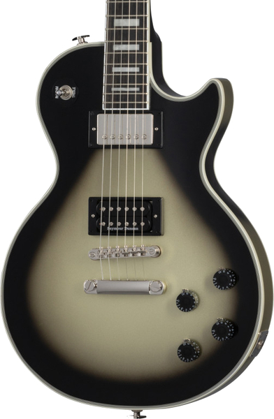 Epiphone Les Paul Custom Adam Jones (silver burst - Art Collection)