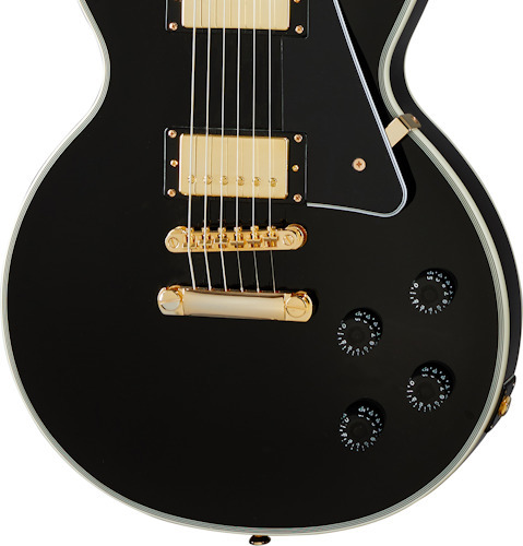ギター epiphone Les Paul custom ebony Epiphone Les Paul Custom - Ebony