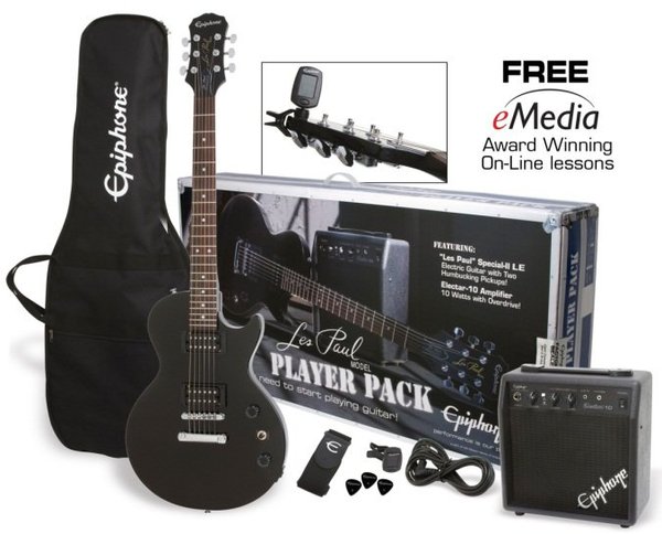 Les Paul Player Pack (ebony)
