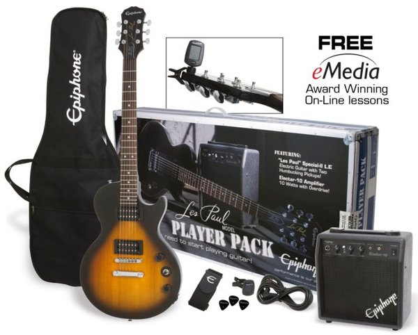Les Paul Player Pack (Vintage Sunburst)