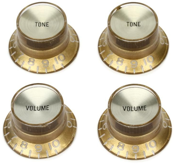 Tophat S-In Knob PKB (gold-gold 4-Set)