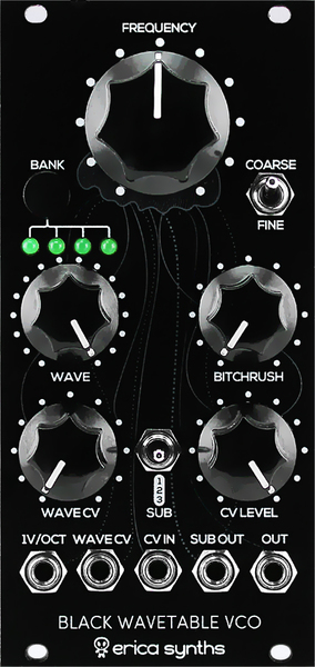 Erica Synths Black Wavetable VCO