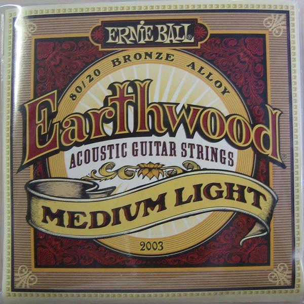 Ernie Ball 2003 Earthwood Medium Light
