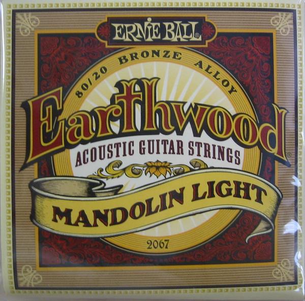 Ernie Ball 2067 Earthwood Mandolin Light