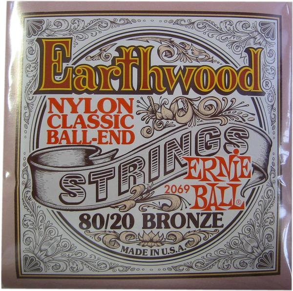 Ernie Ball 2069 Earthwood Folk Nylon Ball End