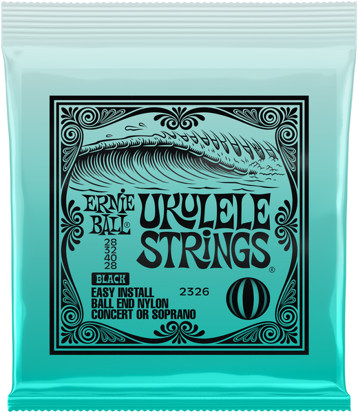 Ernie Ball 2326 Ukulele Strings (black)