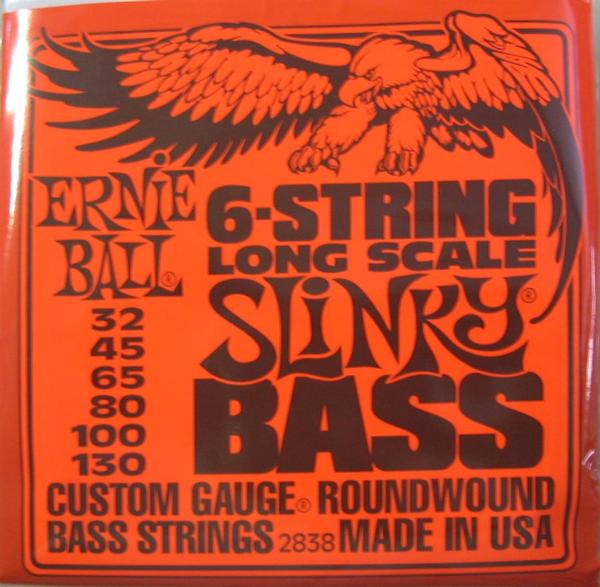 Ernie Ball 2838 6-String Slinky Long