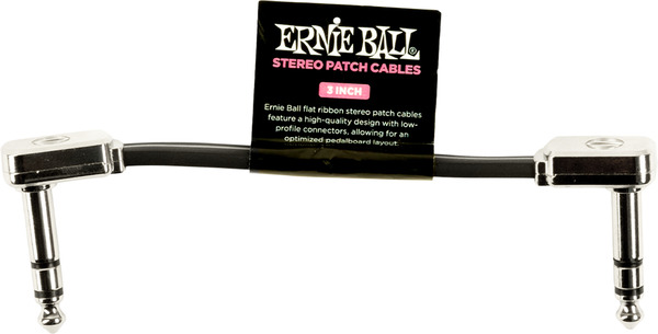 6407 Patch Cable - 7.5cm (black)