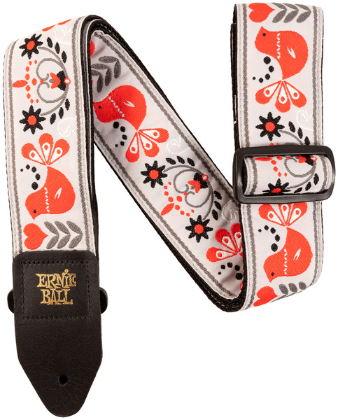 Jacquard 4689 Strap (red bird winter)