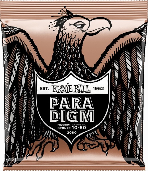 Ernie Ball Paradigm Acoustic Strings 2080 / Phosphor Bronze (10 - 50, extra light)