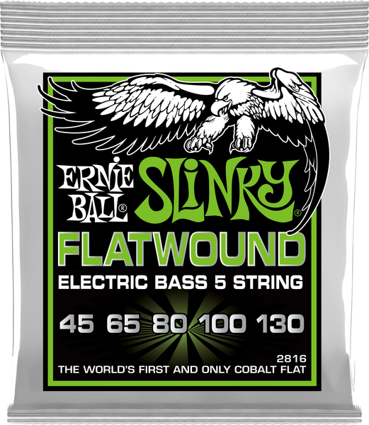 Ernie Ball Slinky 5-String Electric Bass Strings (45 - 130 / flatwound)