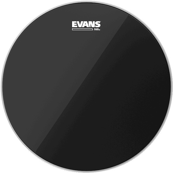 Evans Black Chrome Tom TT06CHR (6')