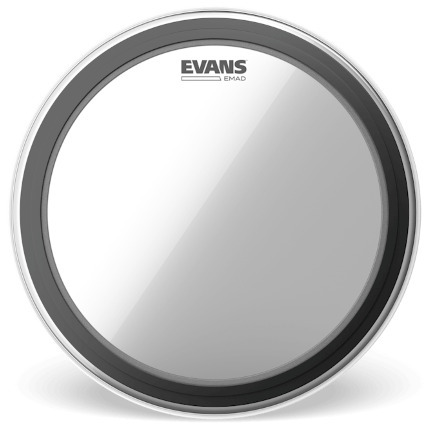 Evans EMAD Clear Bass drum BD16EMAD (16')