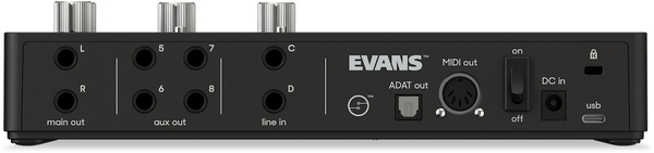 Evans Hybrid Sensory Percussion Sound System - Bundle