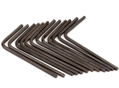 1/8" Hex Allen / Truss Rod Adjustment Wrench (set of 12)