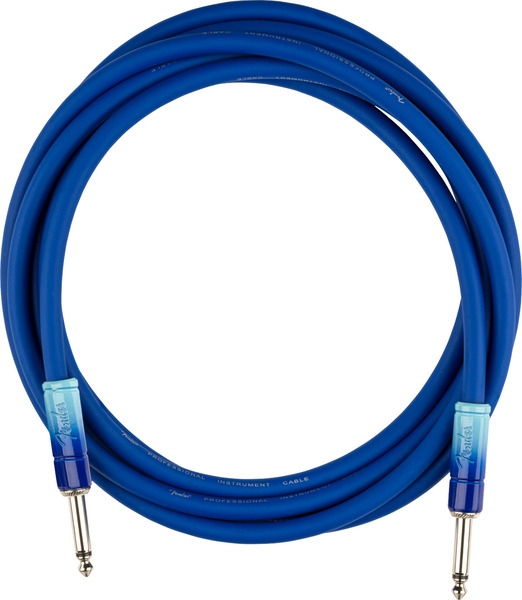 Fender 10' Ombré Instrument Cable (belair blue / 3m)