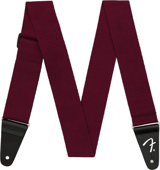 2" Modern Tweed Strap (red black)