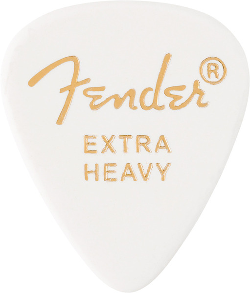 351 Shape Premium Celluloid 12-Pack / Extra Heavy (white)