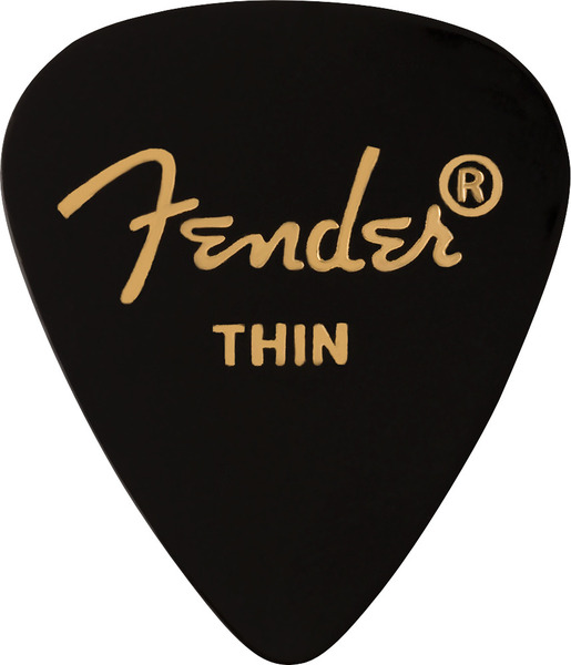 351 Shape Premium Celluloid 12-Pack / Thin (black)