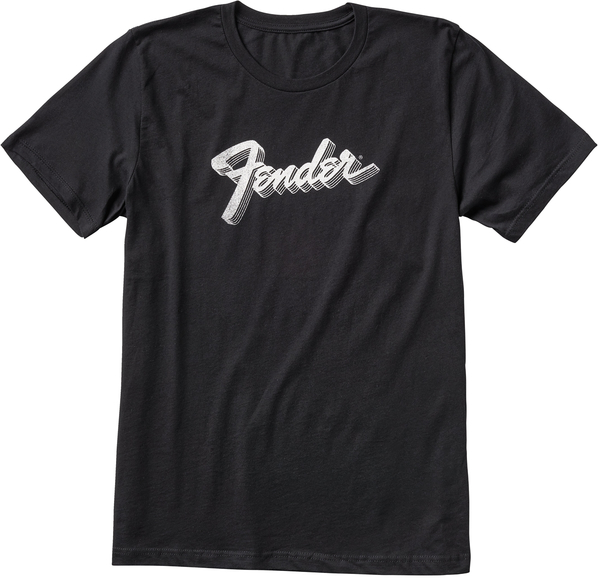 Fender 3D Logo T-Shirt Black XL