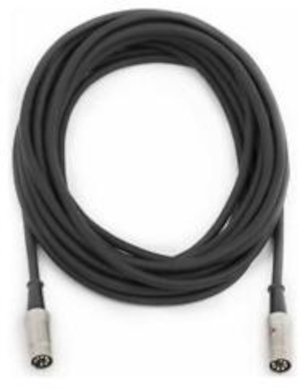 Fender 7-Pin Replacement DIN Cable (25ft / 7.6m)