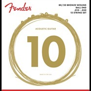 Fender 80/20 Bronze Acoustic Strings / 12-String