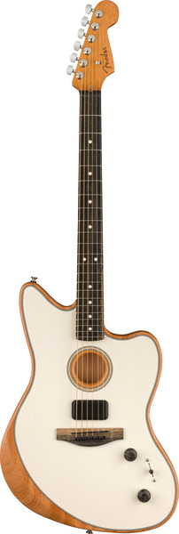 Acoustasonic Jazzmaster (Arctic White)