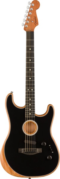 American Acoustasonic Stratocaster (black)