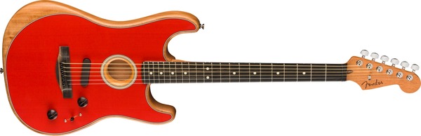 Fender American Acoustasonic Stratocaster (dakota red)