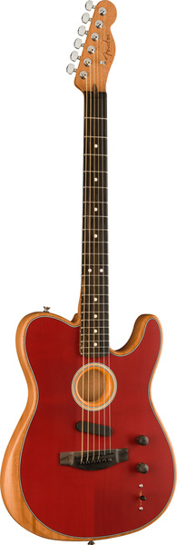 Fender American Acoustasonic Telecaster (crimson red)