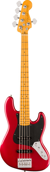 American Ultra II Jazz Bass V MN (Sinister Red)