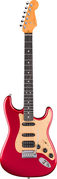 American Ultra II Stratocaster HSS EB (Sinister Red)