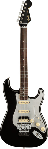 Fender American Ultra Luxe Strat HSS FR RW (mystic black)