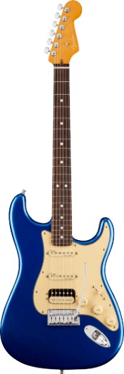 American Ultra Stratocaster HSS RW (cobra blue)